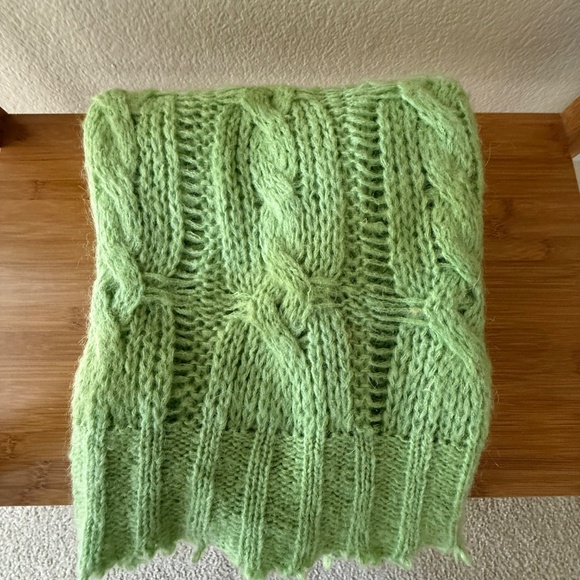 Acne Studios Green Mohair  Size: 170/84A (approx. S/M) Made in Italy - Picture 10 of 11